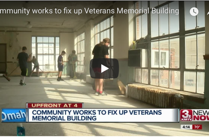 Community works to fix up Memorial Building